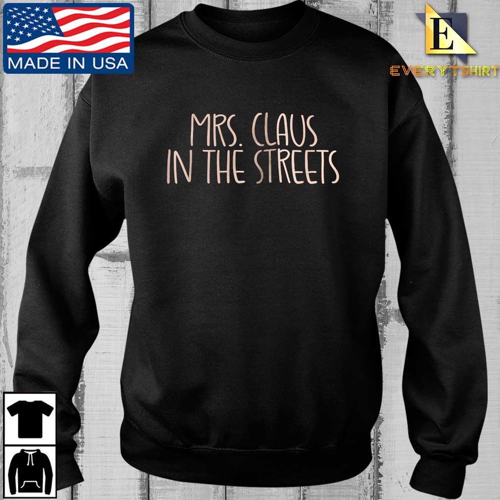 Mrs. Claus In The Streets Ho Ho Ho In The Sweater
