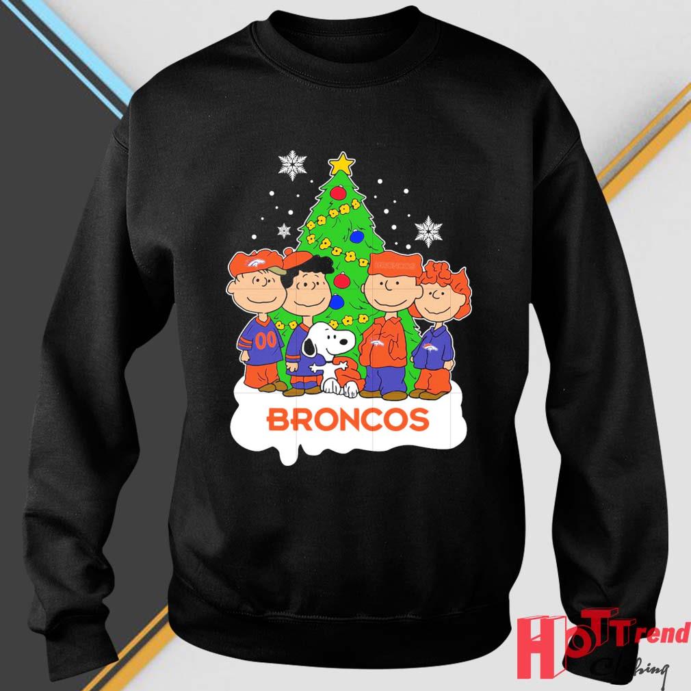 NFL Snoopy The Peanuts Denver Broncos Christmas 2022 Sweater