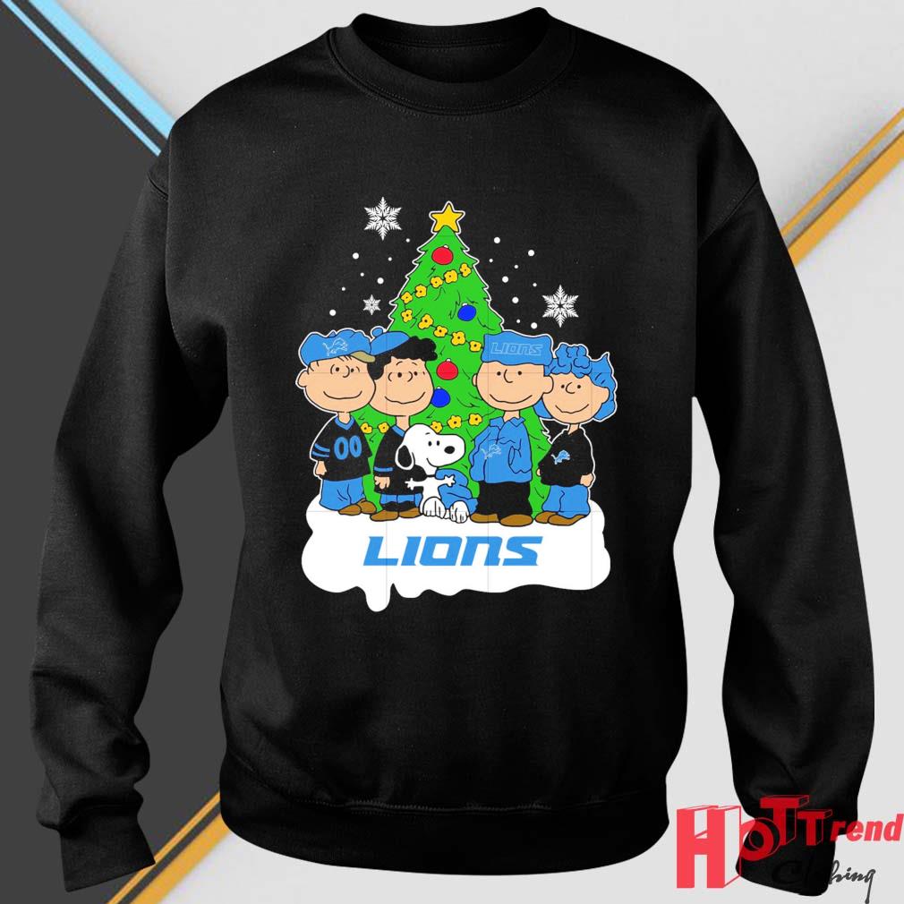 NFL Snoopy The Peanuts Detroit Lions Christmas 2022 Sweater