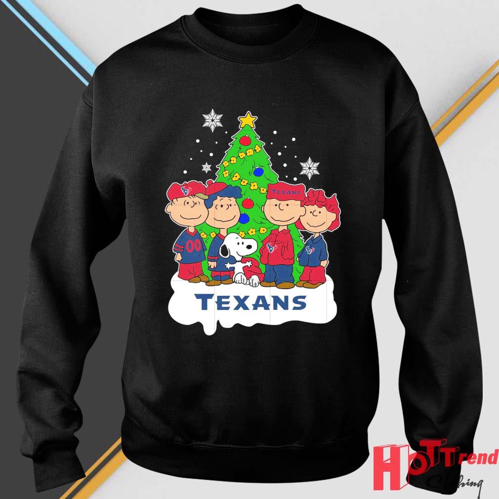 NFL Snoopy The Peanuts Houston Texans Christmas 2022 Sweater
