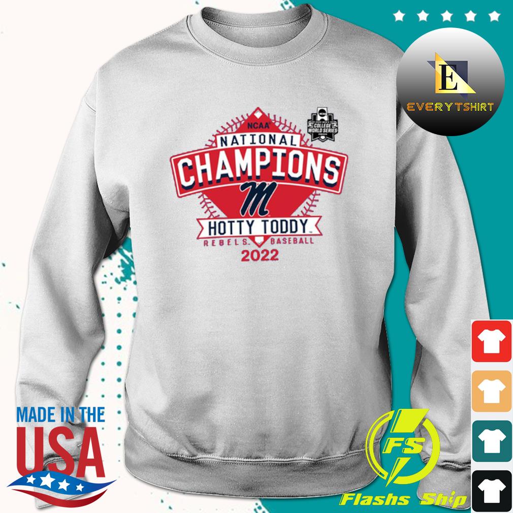 Ole Miss Rebels 2022 NCAA Cws Baseball National Champions Hotty Toddy Shirt