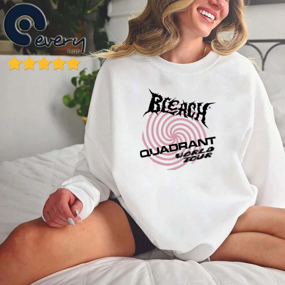 Quadrant Bleach Swirl World Tour Shirt