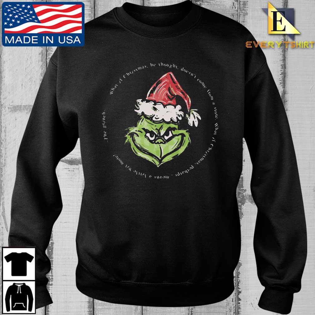 Santa Grinch Christmas 2022 Sweatshirt