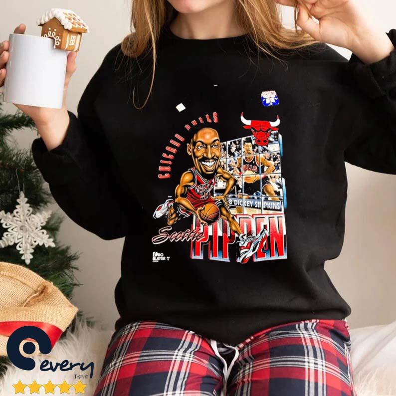 Scottie Pippen Funny Chibi Chicago Bulls Basketball Shirt