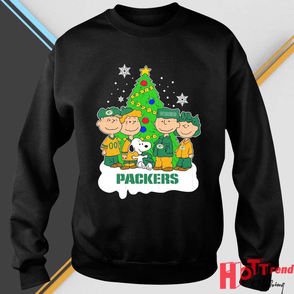 Snoopy The Peanuts Green Bay Packers Christmas 2022 Sweater
