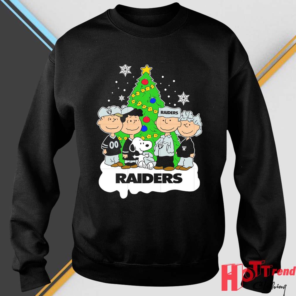 Snoopy The Peanuts Las Vegas Raiders Christmas 2022 Sweater