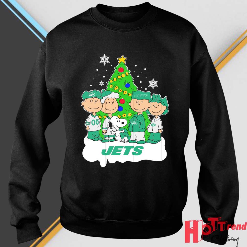 Snoopy The Peanuts New York Jets Christmas 2022 Sweater