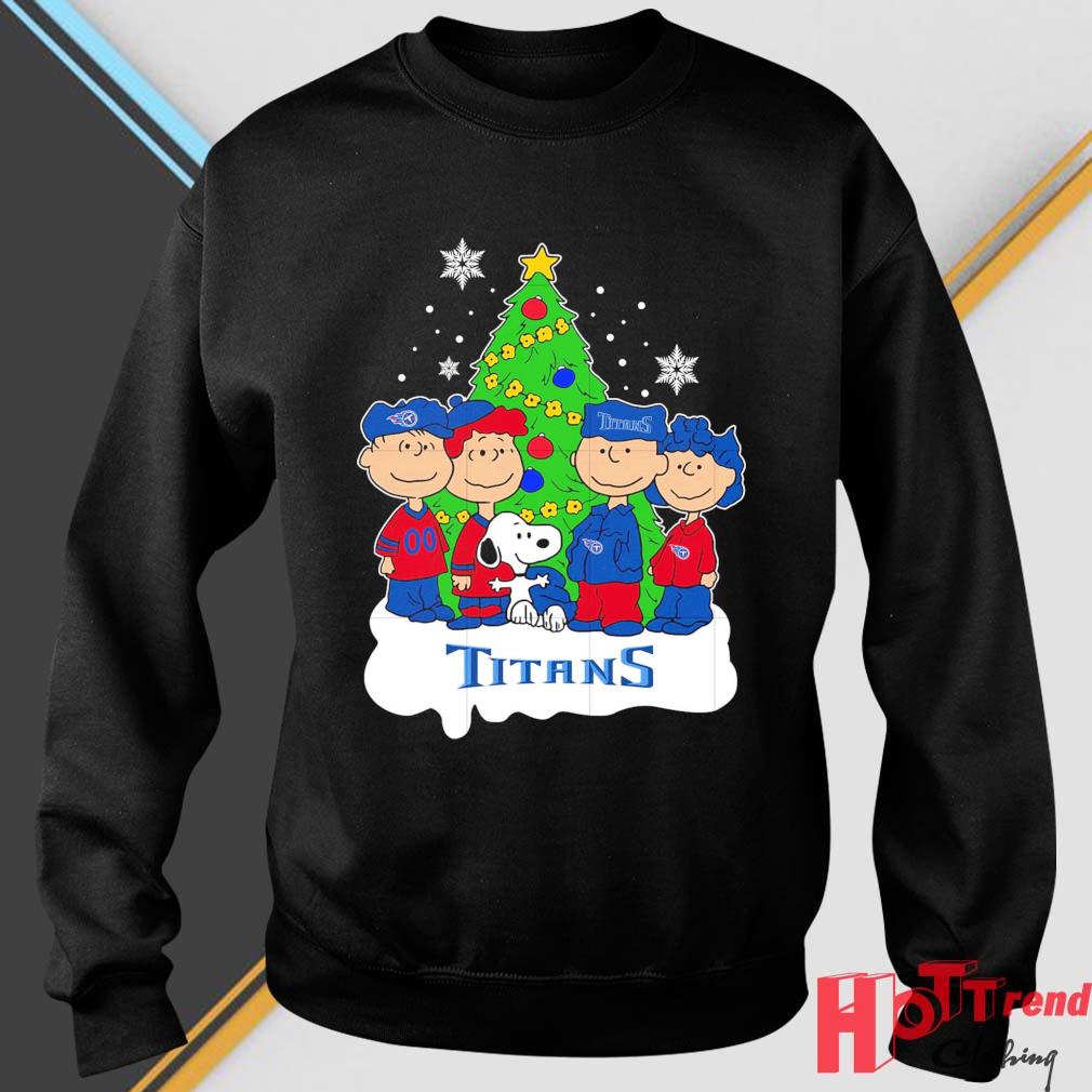 Snoopy The Peanuts Tennessee Titans Christmas 2022 Sweater