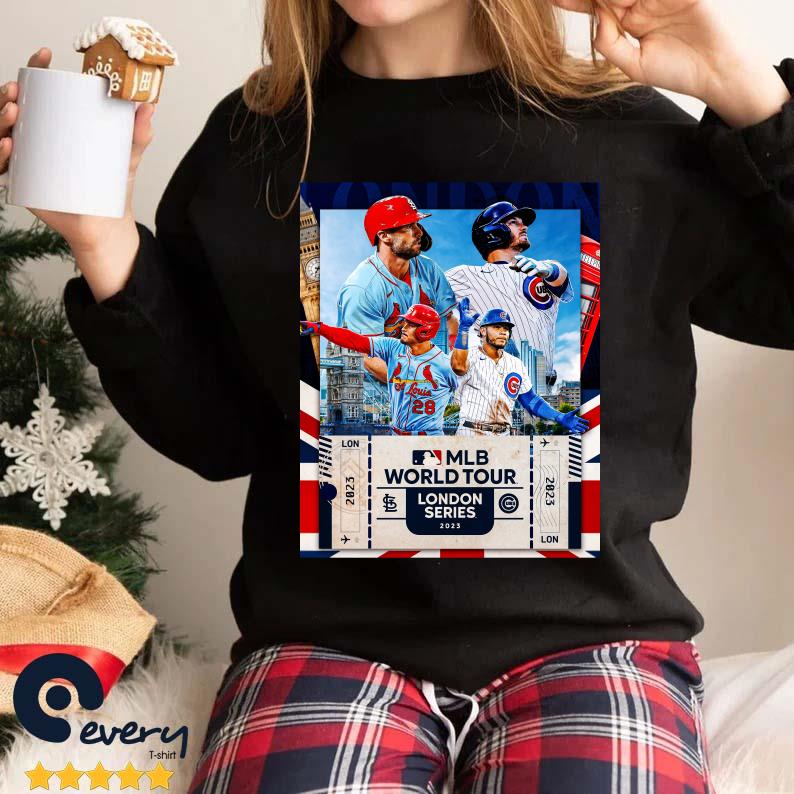 St Louis Cardinals Vs Chicago Cubs MLB World Tour London Series 2023 T-Shirt