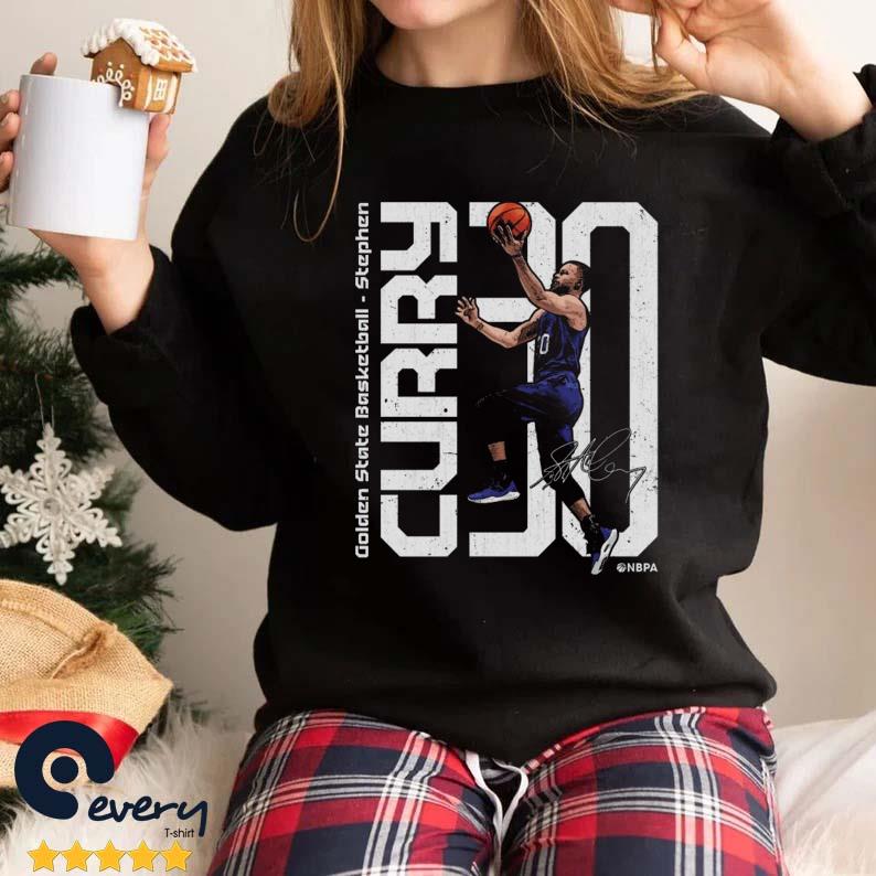 Steph Curry Golden State Vertical Signature Shirt