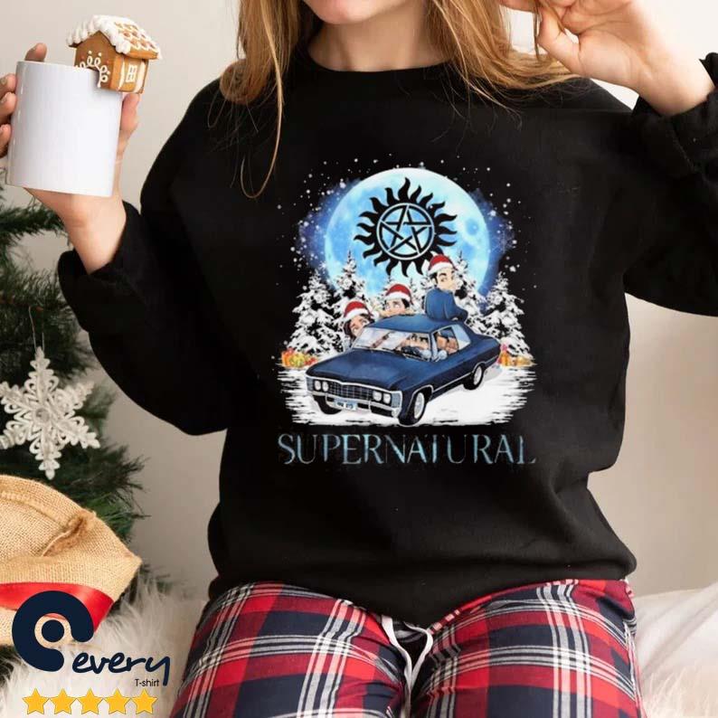 Supernatural Characters 2022 Merry Christmas Sweatshirt