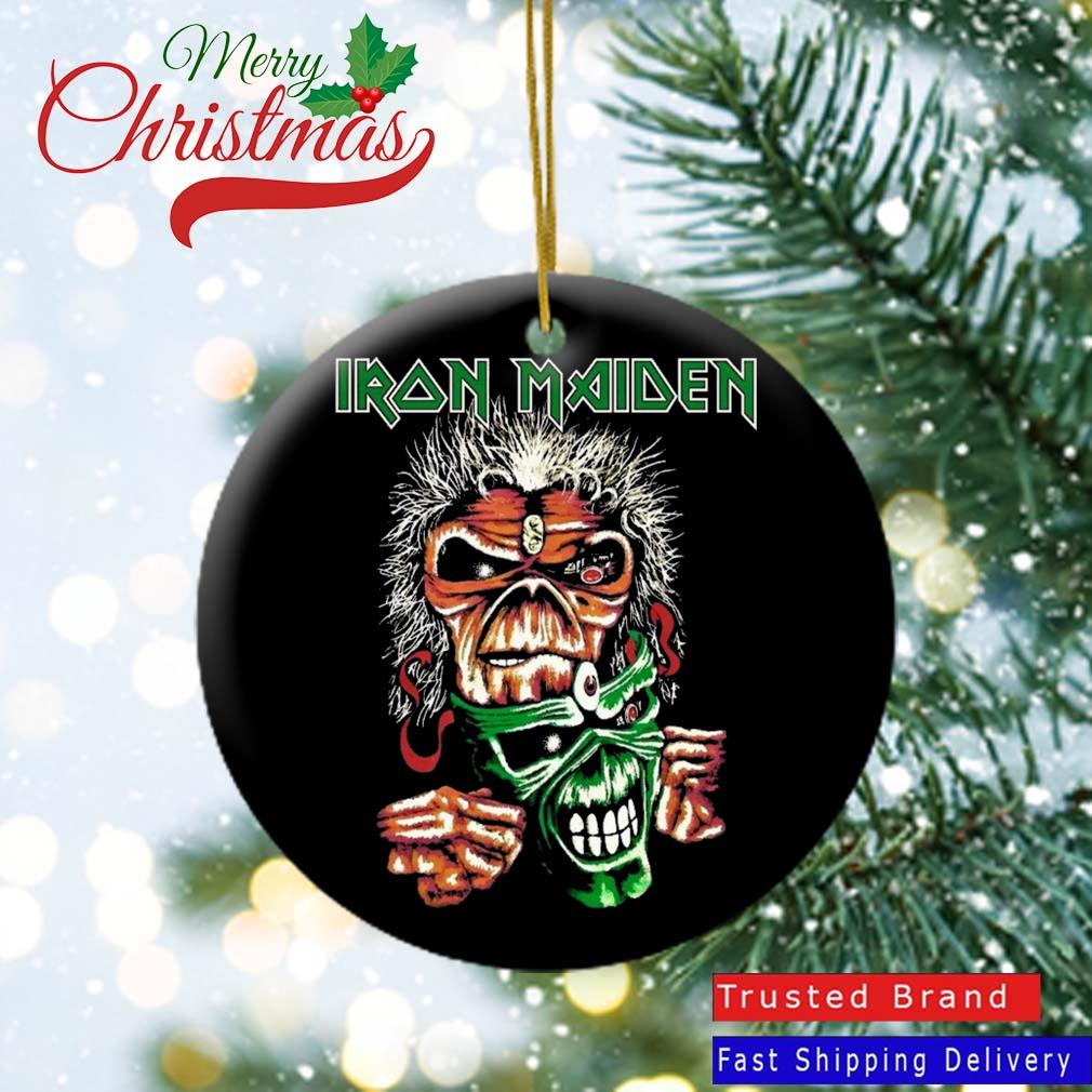 Take Off The Mask Iron Maiden Music Band Ornament