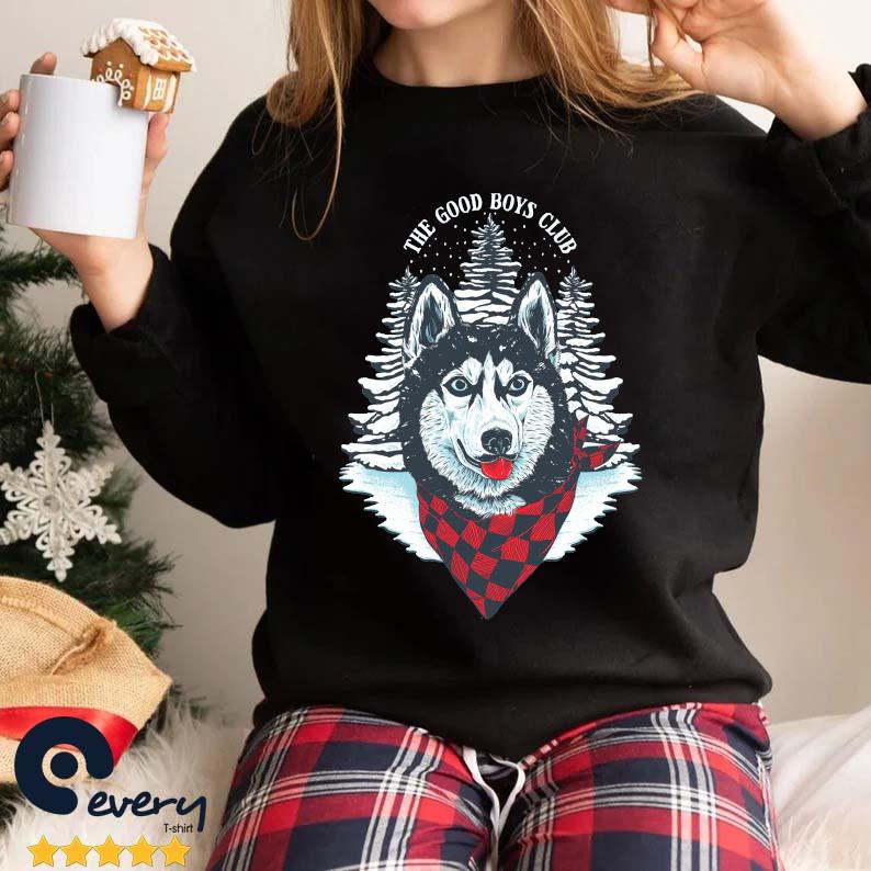 The Good Boys Club Husky Christmas Sweater