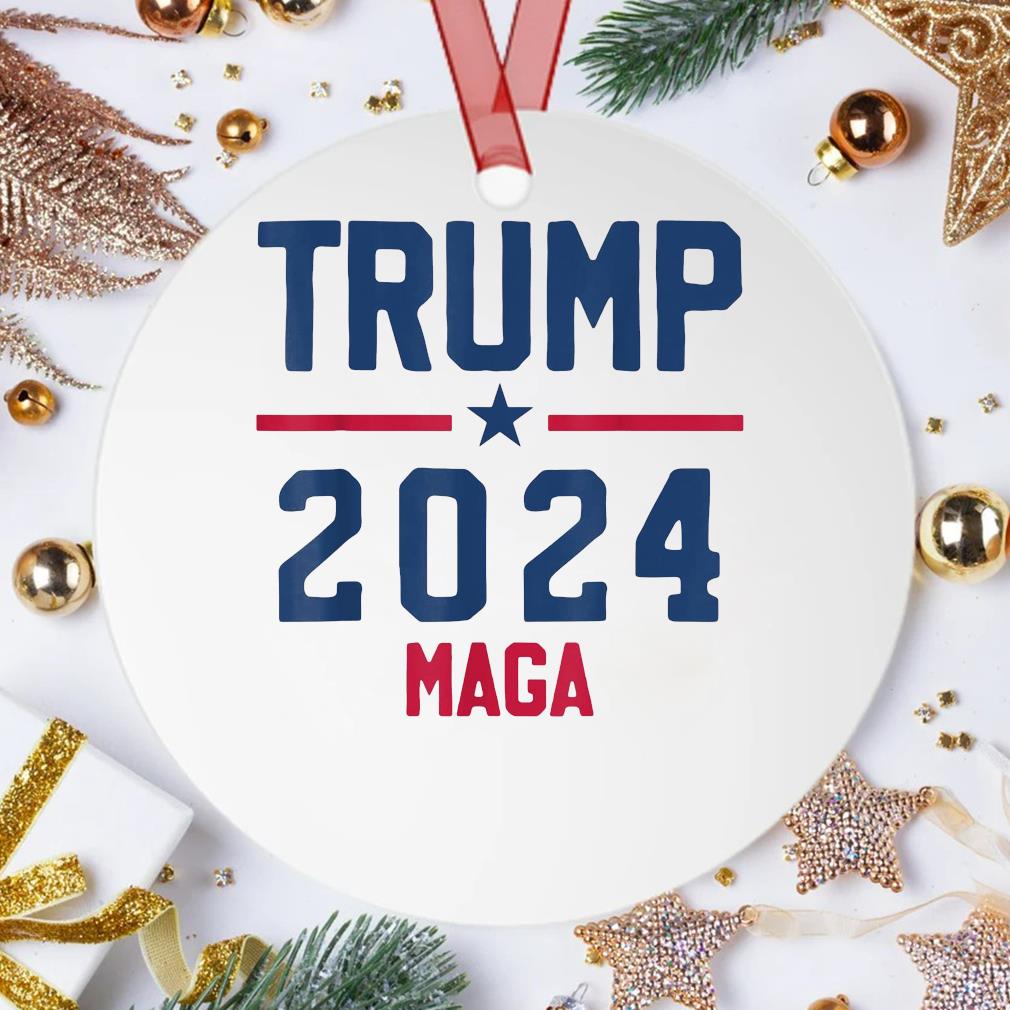 Trump 2024 Maga Pro Trump Ornament