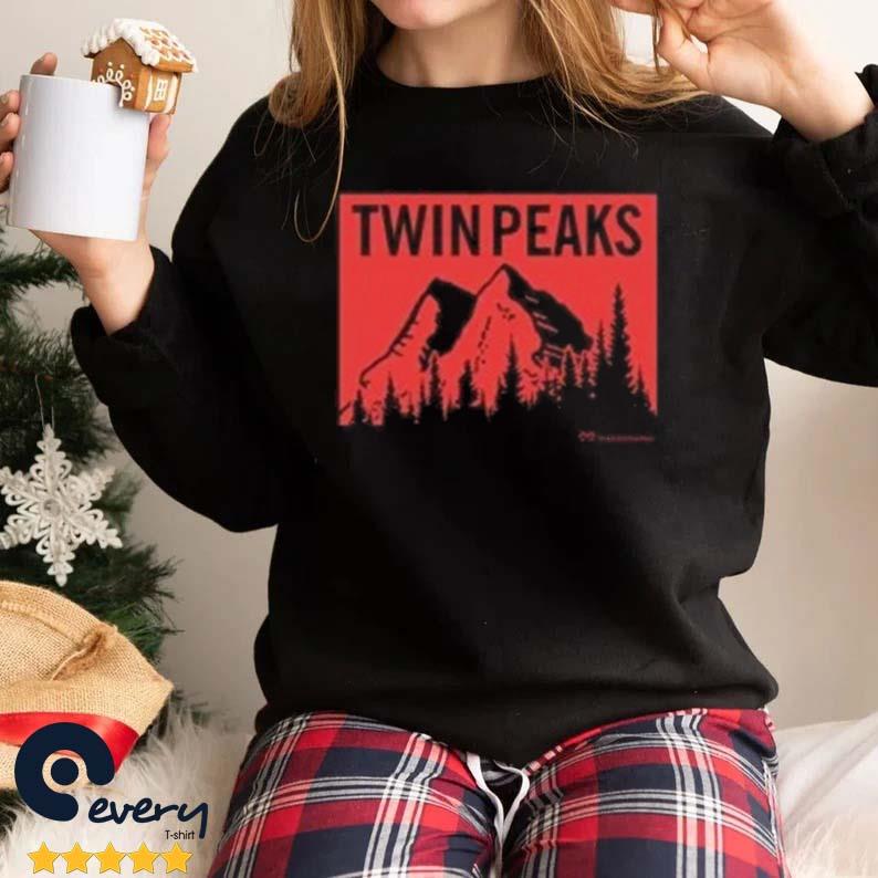Twin Peaks Red Mountain Range Fleece Shirt