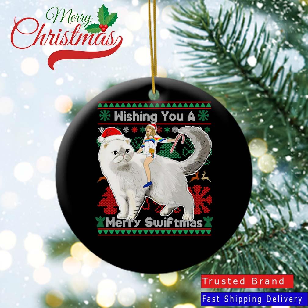 Wishing You A Merry Swiftmas Ugly Christmas 2022 Ornament
