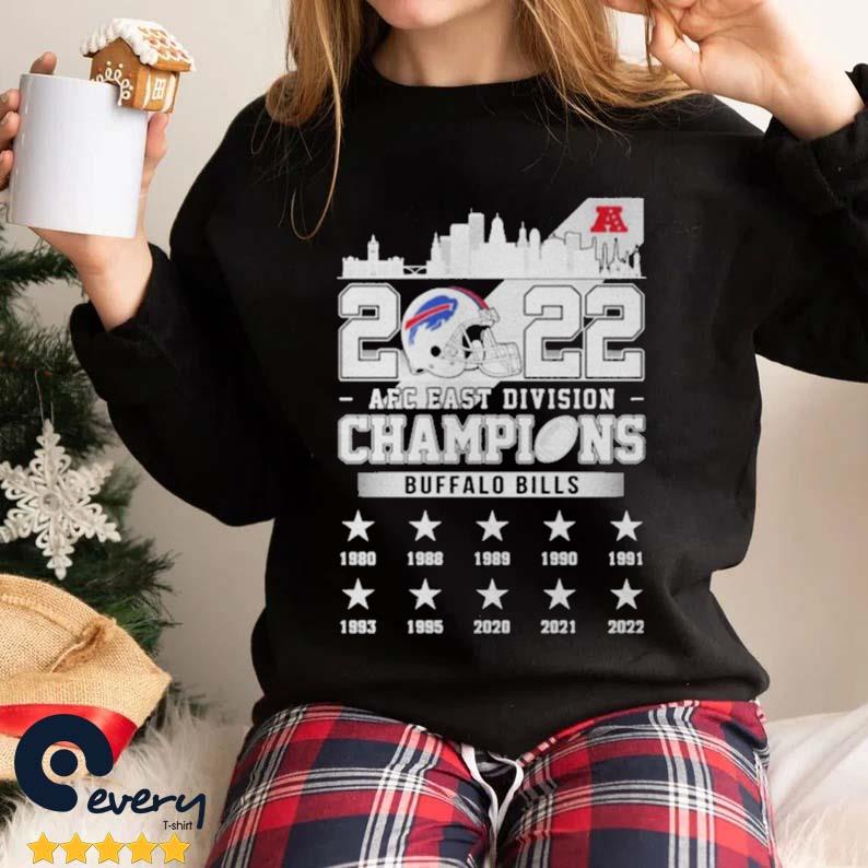 2022 AFC East Champions Buffalo Bills 1980-2022 Shirt, hoodie, sweater,  long sleeve and tank top