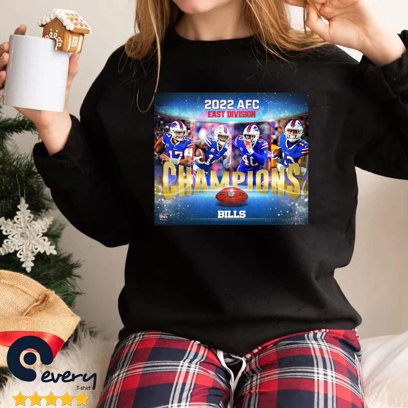 Buffalo Bills 2022 AFC East Division Champions NFL Shirt, hoodie, sweater,  long sleeve and tank top