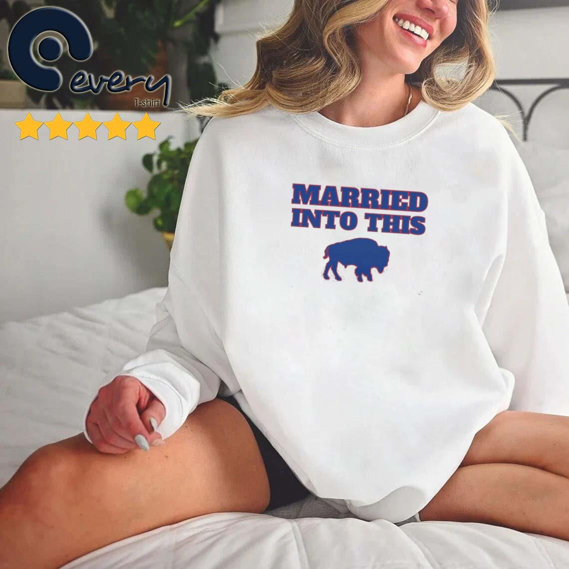 married into this buffalo bills shirt