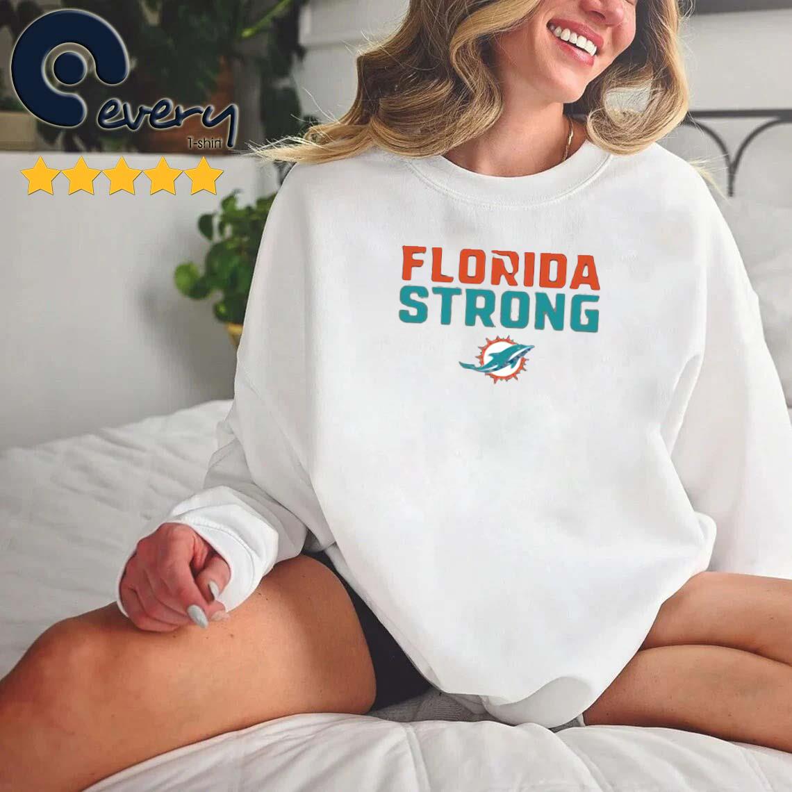 Florida Strong Dolphin Football Miami Shirt - Jolly Family Gifts