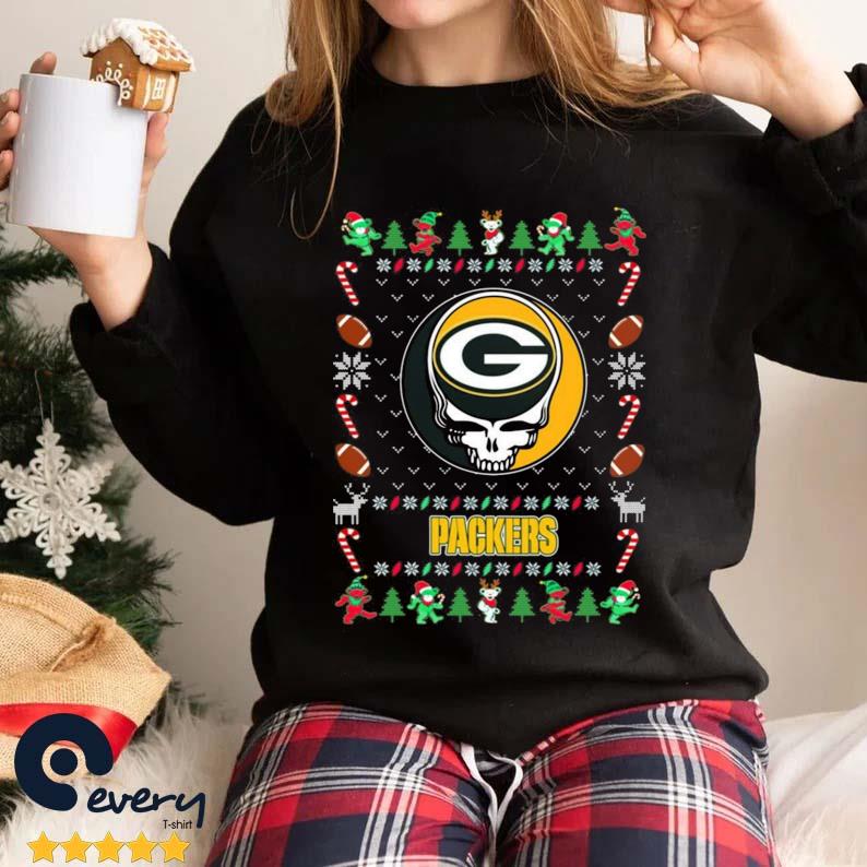 Womens Green Bay Packers Ugly Christmas Sweater Baby Groot Unique