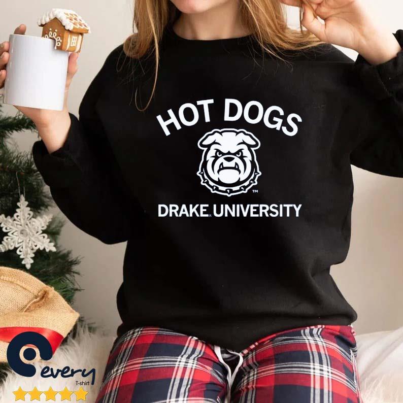 Hot Dogs Drake University Shirt