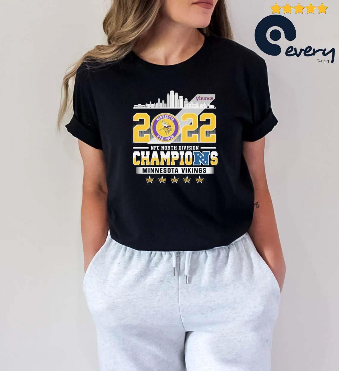 minnesota vikings division champs shirt