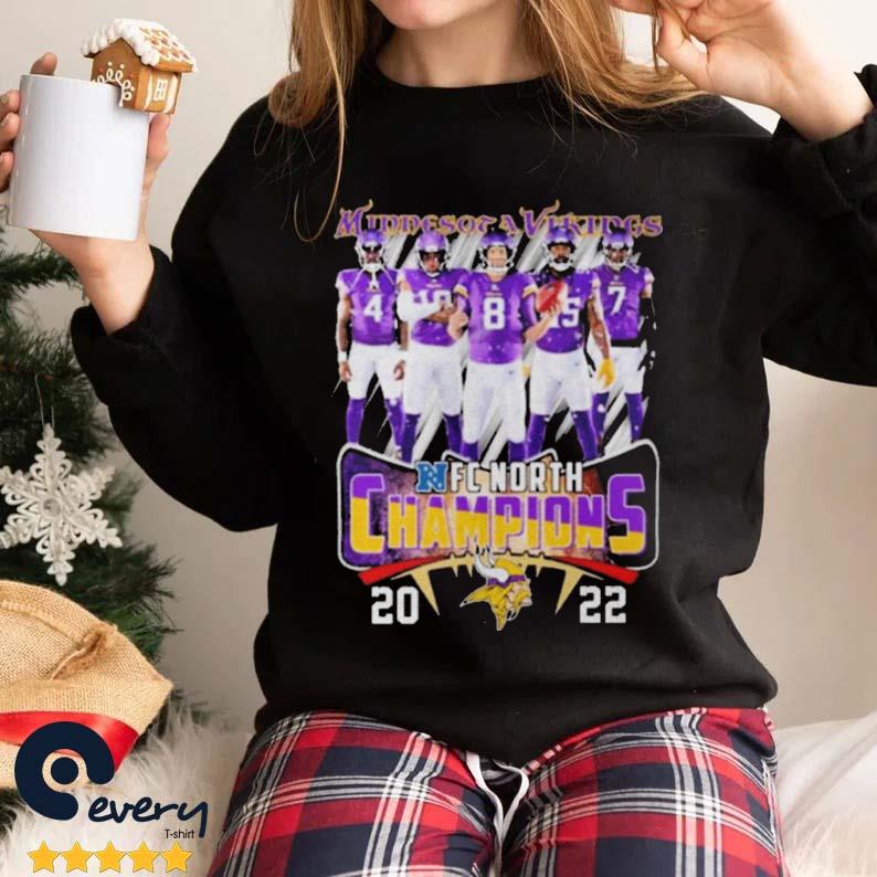 Minnesota Vikings Nfc North 2022 Skol Champions T-Shirt - Trending