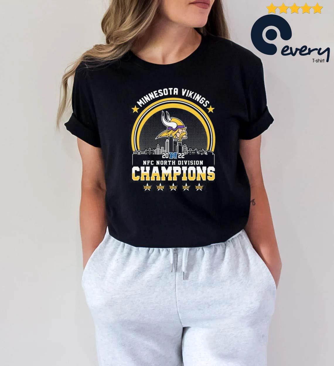 Go Vikings 2022 NFC North Division Champions T-shirt - Kaiteez