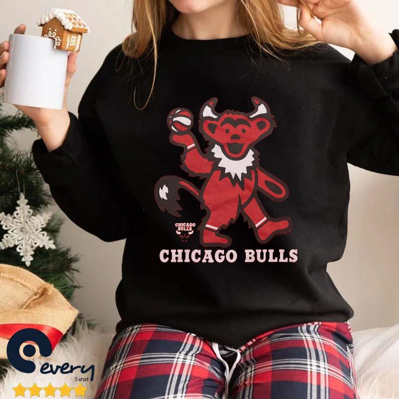 NBA x Grateful Dead x Chicago Bulls Shirt