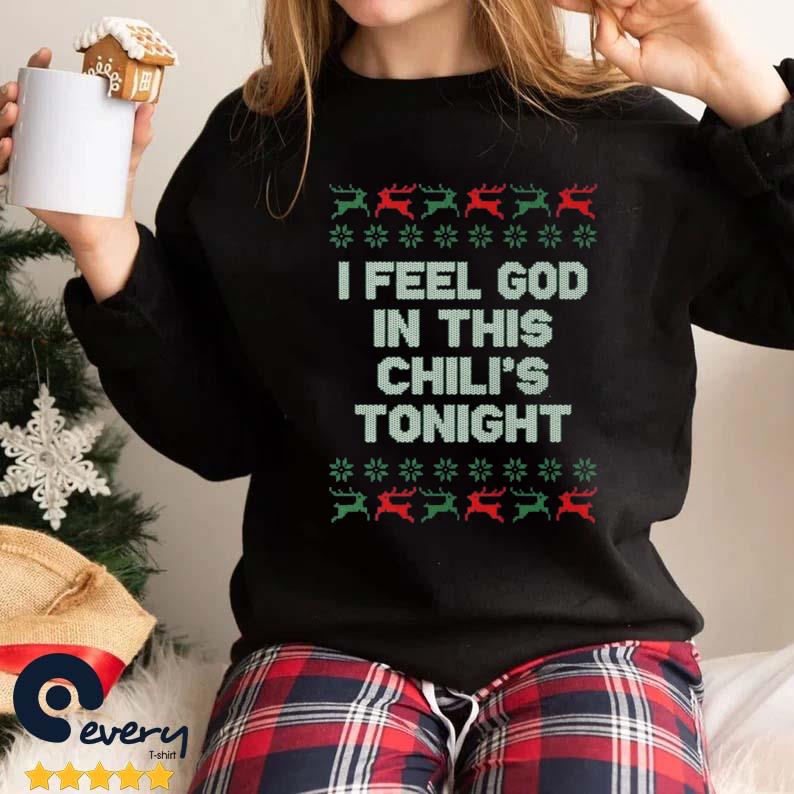 Official I Feel God Tacky Ugly Christmas 2022 Sweater