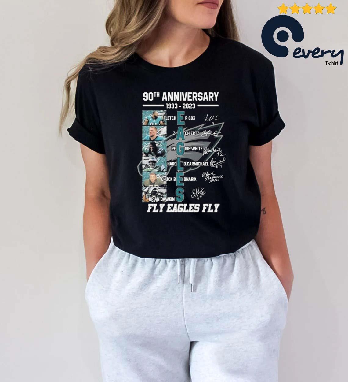 HOT Philadelphia Eagles 90th Anniversary 1933-2023 thank you for