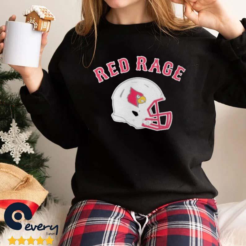 Red Rage Louisville Football shirt, hoodie, sweater, long sleeve