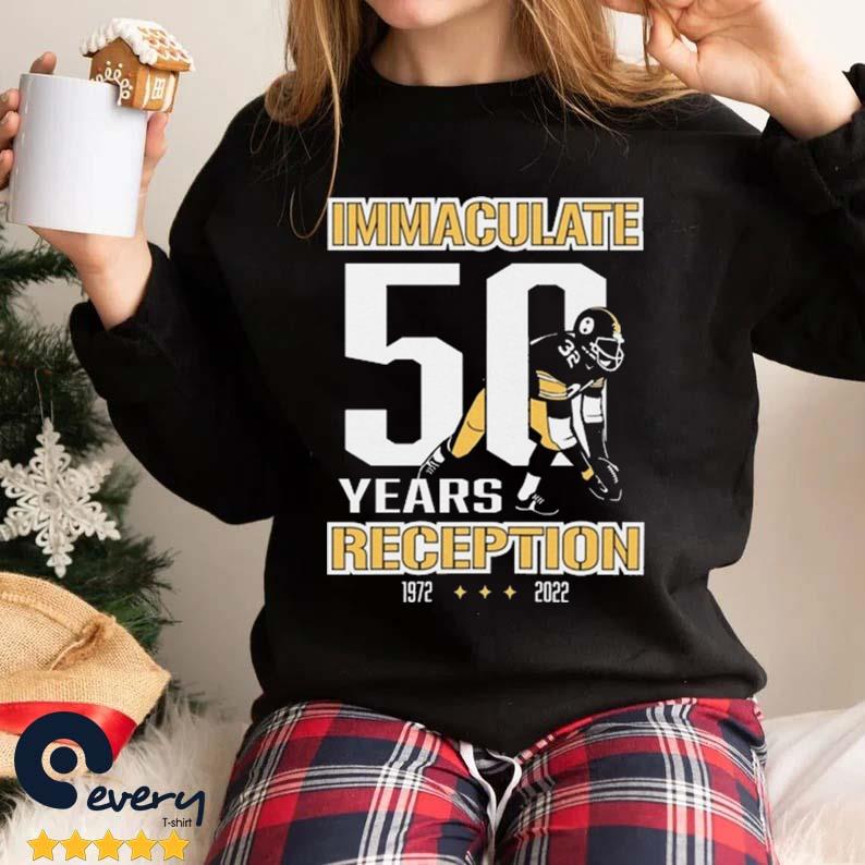 Franco's Immaculate Reception 50 Years Of 1972 – 2022 Thanks For The  Memories Signature SHirt