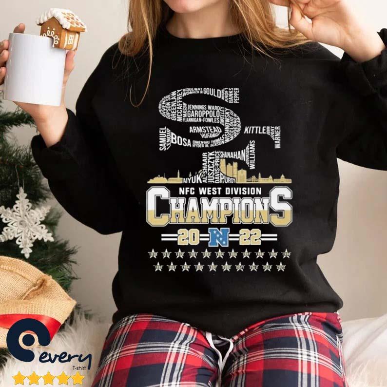 San Francisco 49ers NFC West Division Champions shirt, hoodie, sweater,  long sleeve and tank top