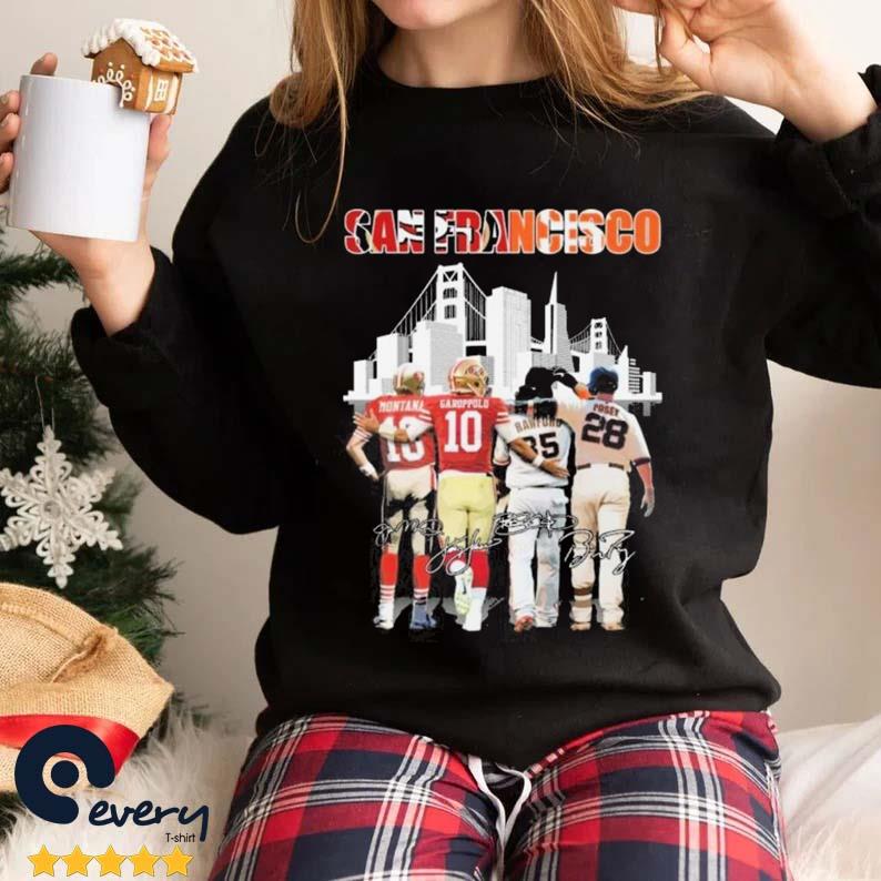 San Francisco 49ers Abbey Road signatures shirt, hoodie, sweater, long  sleeve and tank top