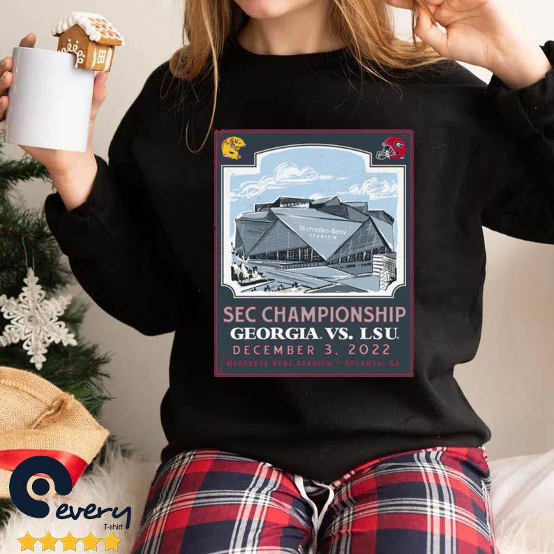 Sec Championship Georgia Vs LSU Game Day December 3 2022 Shirt