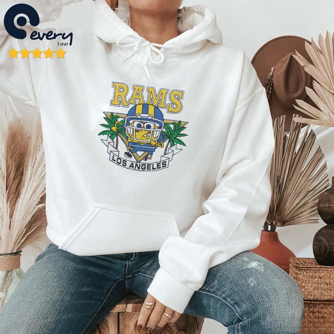 Top spongebob x LA rams the rams los angeles christmas 2022 shirt, hoodie,  sweater, long sleeve and tank top