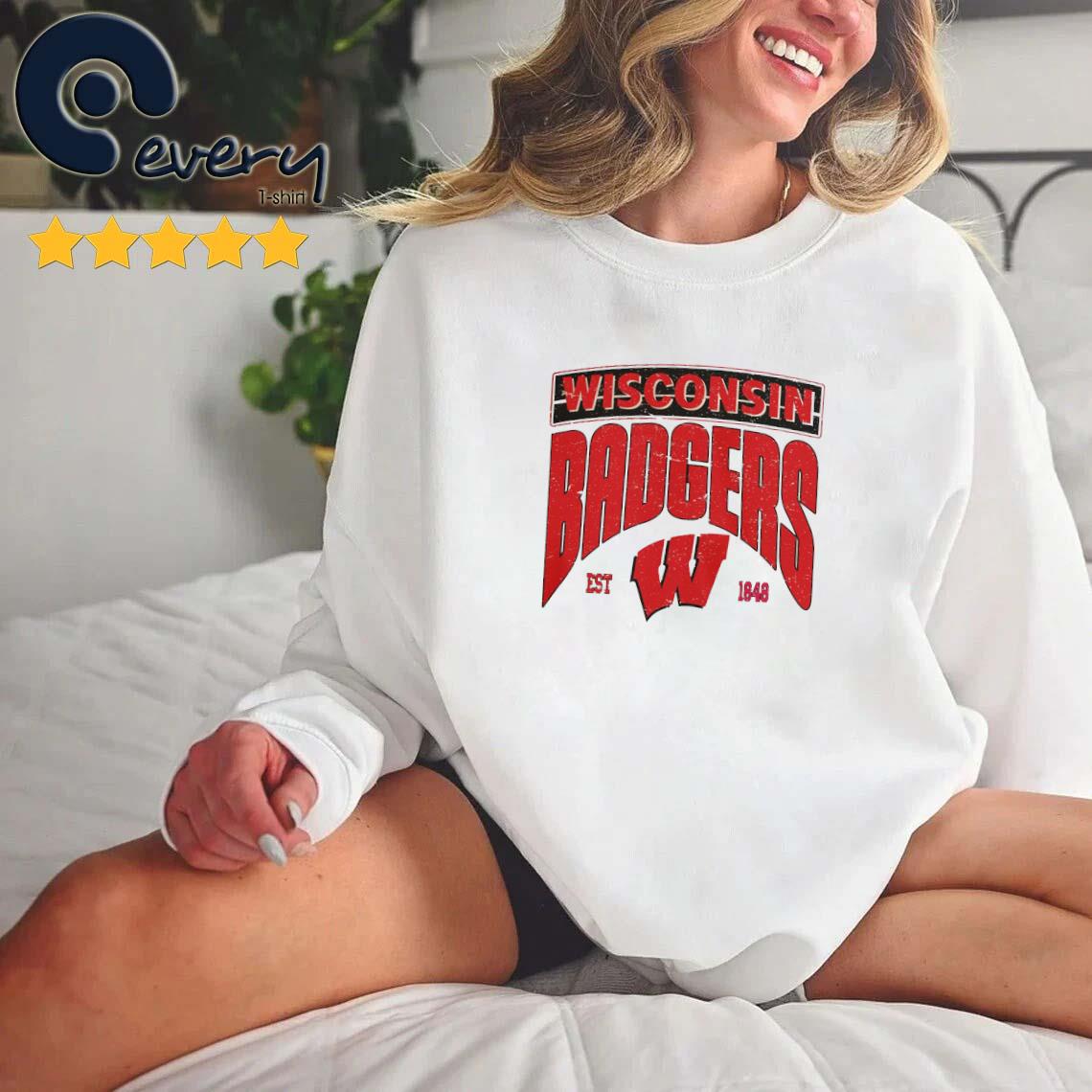 University Of Wisconsin Badgers Est 1848 Shirt