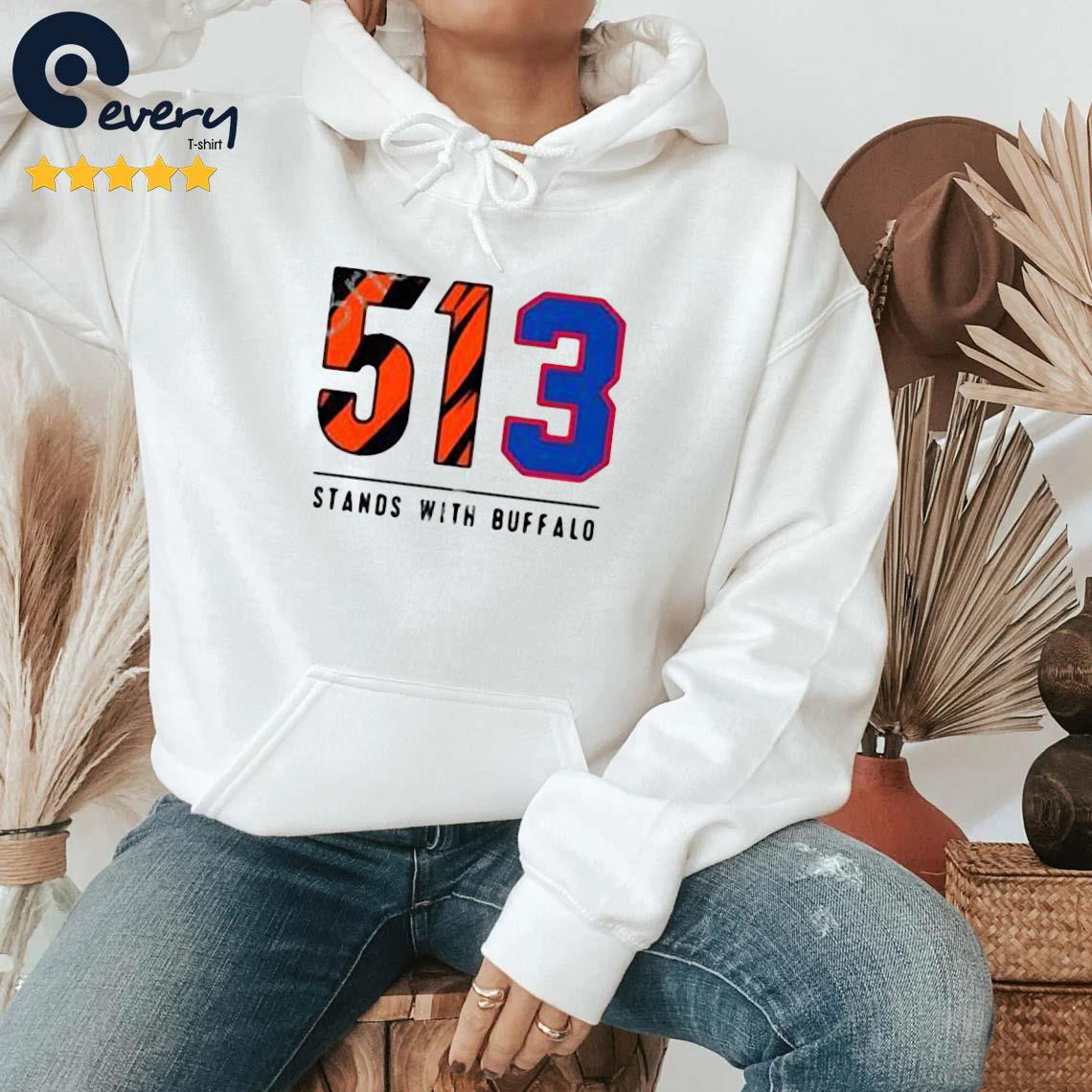 Damar Hamlin 513 tands with buffalo shirt, hoodie, sweater, long sleeve and  tank top