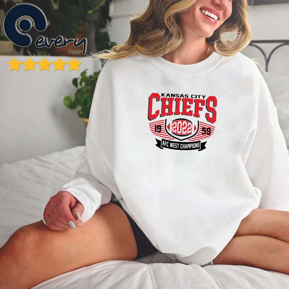 FREE shipping KANSAS CITY CHIEFS 2022 AFC WEST DIVISION CHAMPIONS LOCKER  ROOM T-SHIRT, Unisex tee, hoodie, sweater, v-neck and tank top