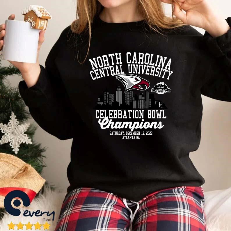 Official North Carolina central university celebration bowl champions 2022 Atlanta GA shirt