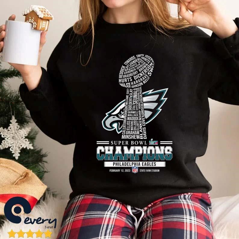 NFL philadelphia eagles super bowl champions shirt, hoodie, sweater and  long sleeve