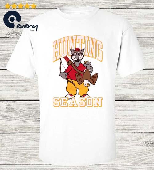 Wolf Mascot Kansas City Hunting Season Shirt