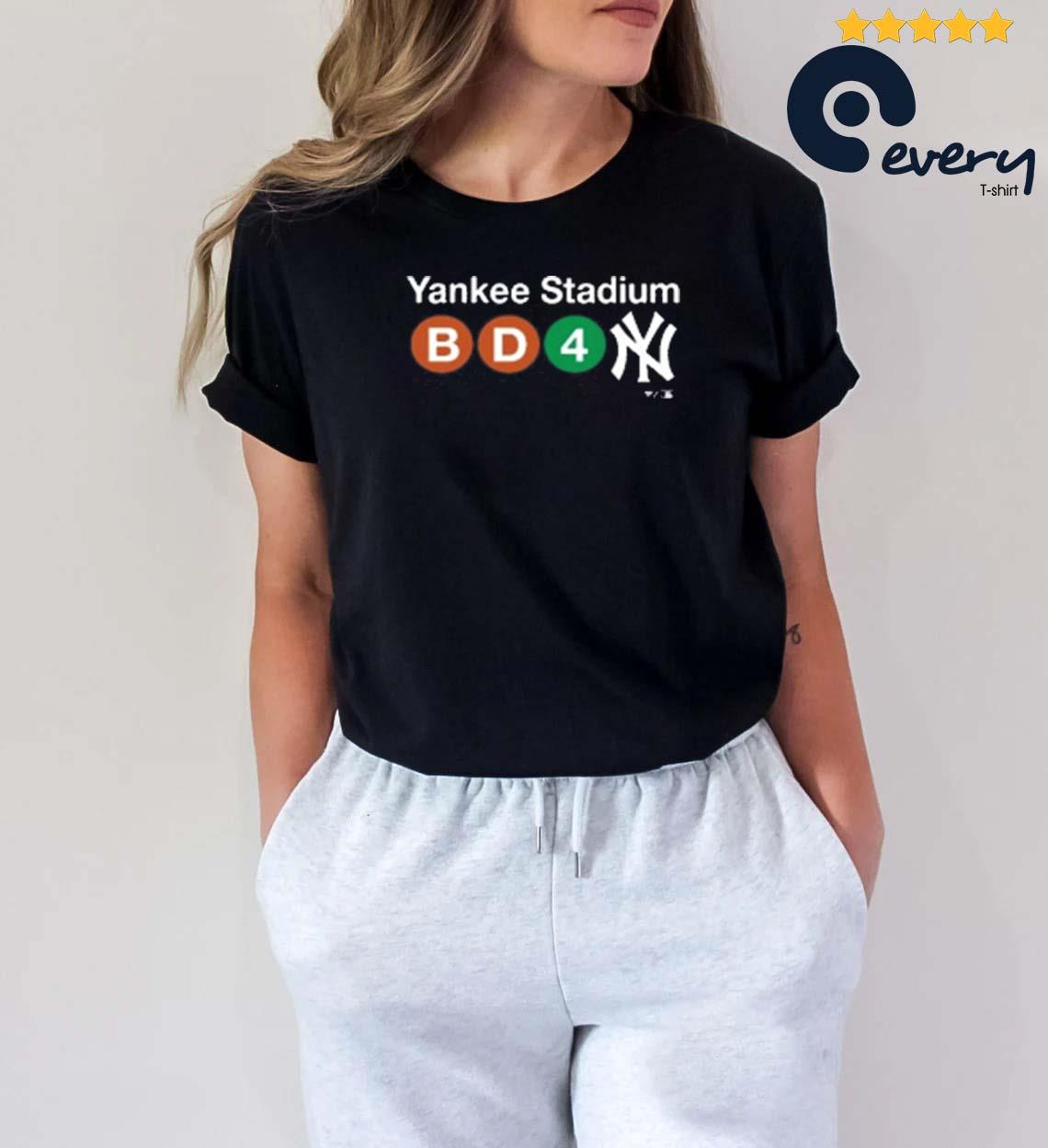 New York Yankees Stadium NY Subway shirt, hoodie, sweater, long