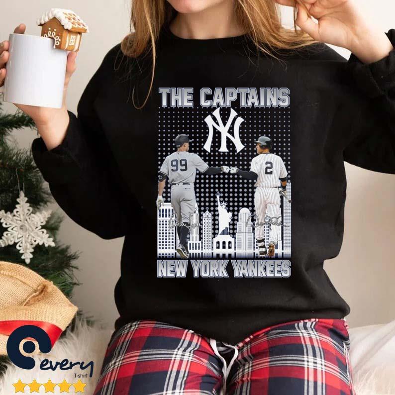 New York Yankees Aaron Judge oh Captain my captain shirt, hoodie, sweater,  long sleeve and tank top