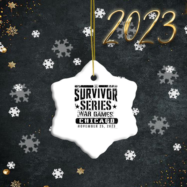 WWE Survivor Series 2023 War Games Chicago Illinois ornament, hoodie,  sweater and v-neck t-shirt