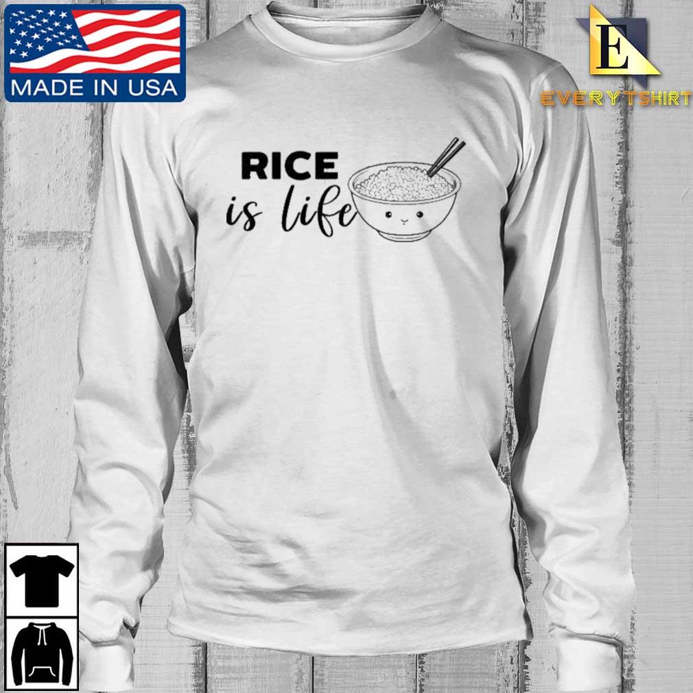 Rice Is Life Asian Food Chinese Rice Japanese Rice Cooker T-Shirt by EQ  Designs - Pixels