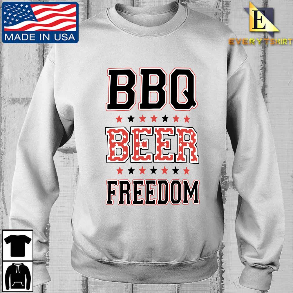 bbq beer freedom t shirt