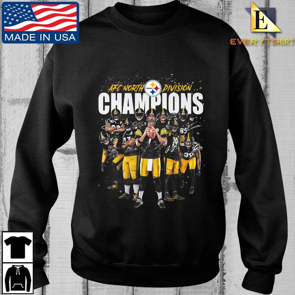 steelers afc north champions t shirt